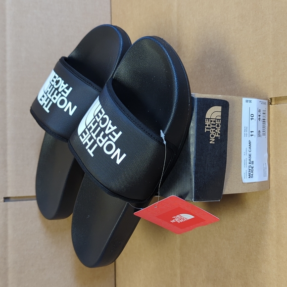 THE NORTH FACE Base Camp Slides Mens Black Multiple Sizes NEW! - Picture 2 of 7